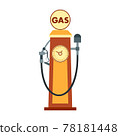 Gas Station icon. 78181448