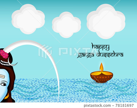 Ganga Dussehra background Ganga Dussehra background 78181697