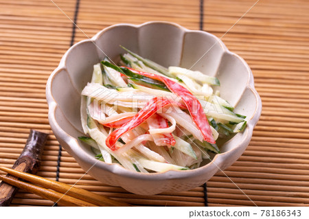 黃瓜蟹棒配蛋黃醬 78186343