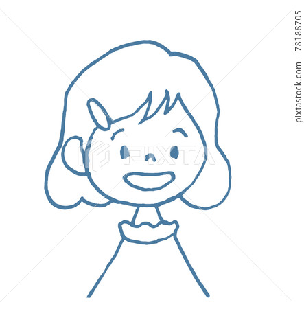 A girl with a smile A girl with a smile 78188705