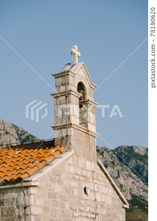 Church Sveti Savva near island Sveti Stefan Church Sveti Savva near island Sveti Stefan 78190620