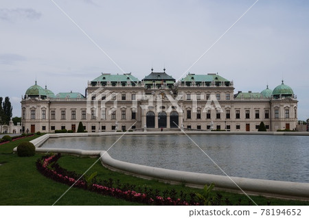 Belvedere Palace in Vienna, Austria 78194652