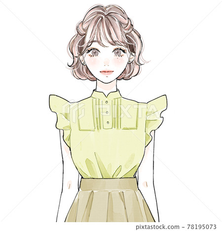 一個微笑 一個微笑 78195073