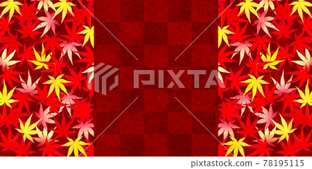  Autumn leaves maple autumn background 78195115