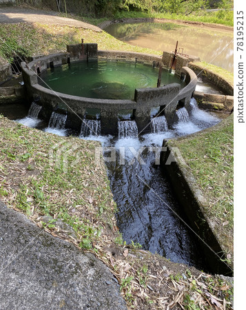 Soundless well circular dividing water 78195215