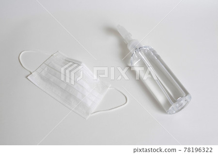 Mask and disinfection spray 78196322