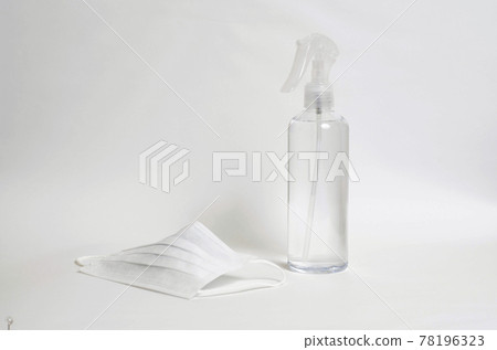 Mask and disinfection spray 78196323