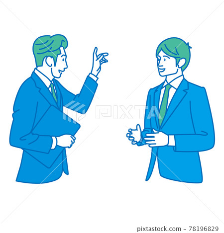 Businessman to talk Businessman to talk 78196829