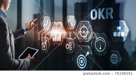 Objectives and Key Results OKR. Methods for project management 78198591