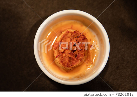 Kimchi made with cabbage, seasoning and red pepper powder, Korean traditional food 78201012