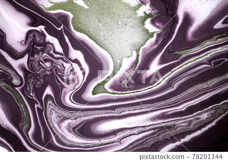 Simple marble abstract background. Liquid ink pattern. 78201344