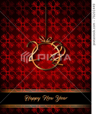 2022 Happy New Year background for your seasonal invitations, festive posters, greetings cards. 2022 Happy New Year background for your seasonal invitations, festive posters, greetings cards. 78201449