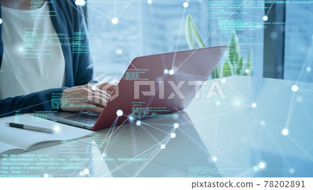Network image digital transformation DX Network image digital transformation DX 78202891