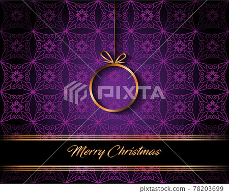 2022 Merry Christmas background for your seasonal invitations, festival posters, greetings cards.  78203699