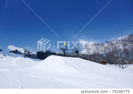 Ski kicker image (Hakuba Village, Nagano Prefecture) 78206770