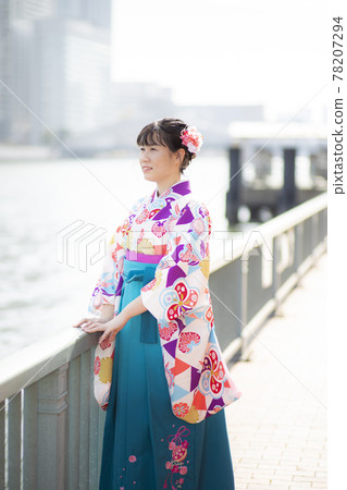 Graduation hakama / female student 78207294