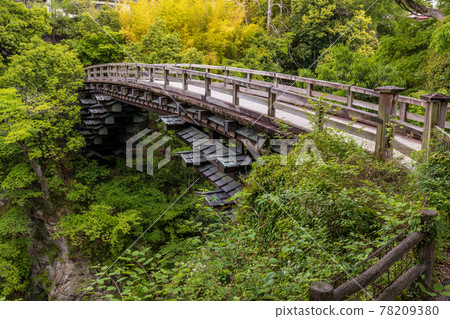 （山梨縣）日本三奇橋猿橋 78209380
