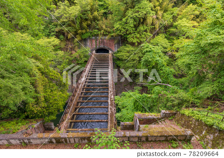 (山梨縣)八澤發電站1號水道橋毗鄰猿橋 (山梨縣)八澤發電站1號水道橋毗鄰猿橋 78209664