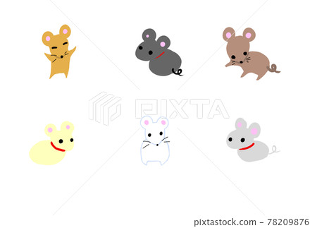 Cute mouse illustration Cute mouse illustration 78209876