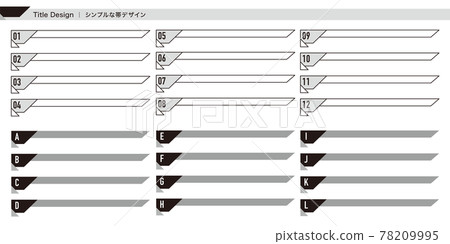 Simple pop number & frame design Simple pop number & frame design 78209995