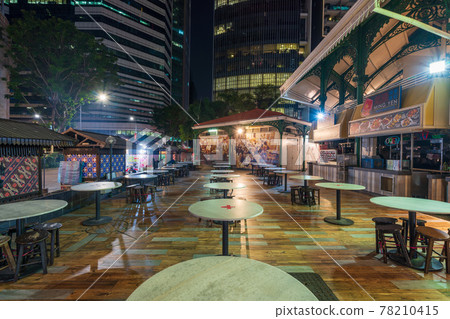 [Singapore] Laopasa Festival Market, which has become less crowded due to the epidemic of the new coronavirus 78210415