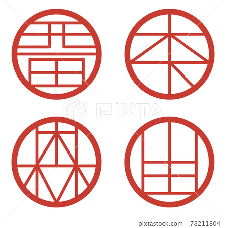 Seal sample illustration Seal sample illustration 78211804