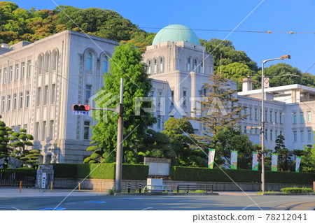 [愛媛縣] 天氣晴朗的愛媛縣政府大樓 78212041