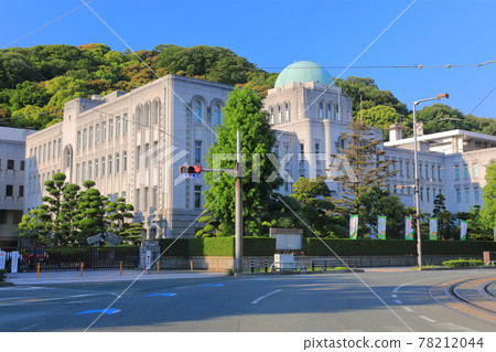 [愛媛縣] 天氣晴朗的愛媛縣政府大樓 78212044