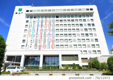 [愛媛縣] 天氣晴朗的松山市政府本廳 78212072