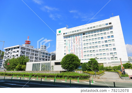 [愛媛縣] 天氣晴朗的松山市政府本廳 78212078