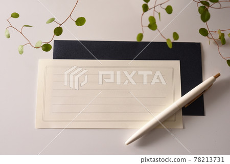 Botanical letters and envelopes Botanical letters and envelopes 78213731