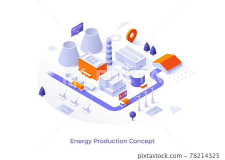 Isometric Vector Illustration For Website 78214325