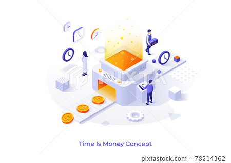Isometric Vector Illustration For Website 78214362