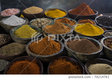 Smoke background , Spice Still Life 78214761