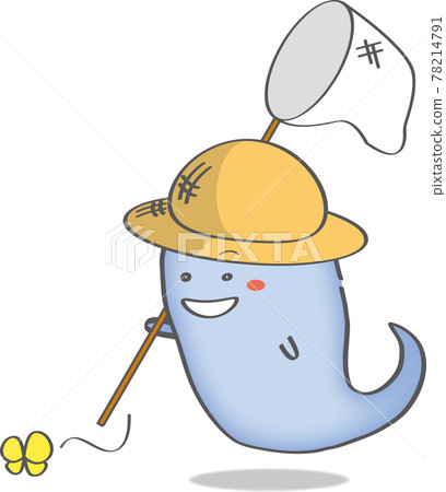 Insect catching ghost Insect catching ghost 78214791