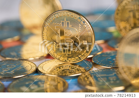 Bitcoin Trading Concept, virtual money 78214913