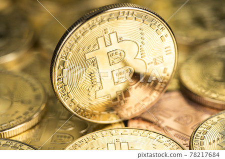 Cryptocurrency concept. Virtual currency background, Bitcoin Cryptocurrency concept. Virtual currency background, Bitcoin 78217684