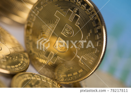 Bitcoin Trading Concept, virtual money Bitcoin Trading Concept, virtual money 78217811