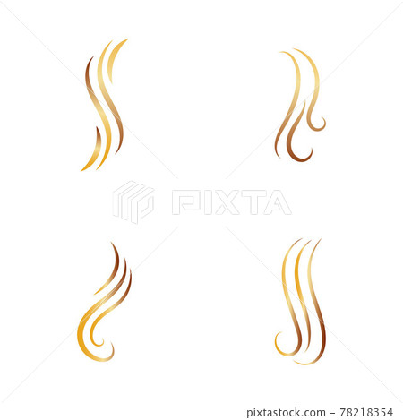 Hair line logo and symbol Hair line logo and symbol 78218354