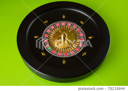 Classic casino roulette wheel 78218844