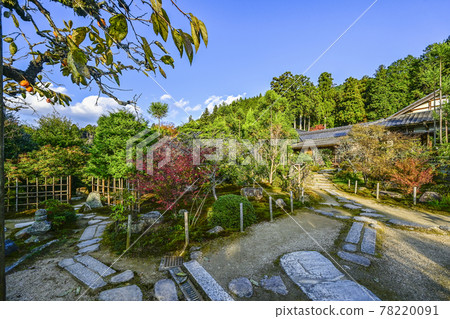 Uoyama Oharaji Temple in autumn colors, Jikkoin Temple, former Rigakuin Garden 78220091