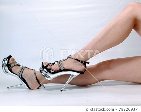 High heels women's feet High heels women's feet 78220937