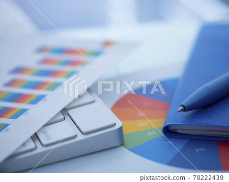 Business image · graph · keyboard · notebook Business image · graph · keyboard · notebook 78222439
