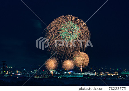 埼玉縣熊谷煙花節 2021 現在是 Sukumum Stay Home（但）煙花節的時間 78222775