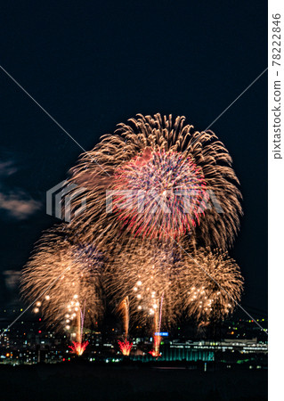 埼玉縣熊谷煙花節 2021 特別比賽 現在是 Sukumum 待在家裡的時間（但是）煙花節 醫務人員支持 78222846