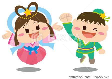 織姬和彥星七夕 78222876