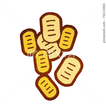 Large-sized and small-sized illustrations that are likely to appear in old stories Large-sized and small-sized illustrations that are likely to appear in old stories 78223068