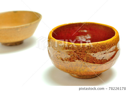 Matcha green tea bowl of daikon omelet 78226178