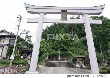 Torii of Keta Wakamiya Shrine Torii of Keta Wakamiya Shrine 78229216