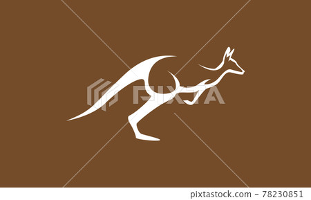 modern shape kangaroo jump logo symbol vector icon illustration graphic design modern shape kangaroo jump logo symbol vector icon illustration graphic design 78230851